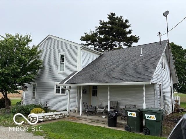 Front exterior at 10784 S 250 E, Markleville, IN