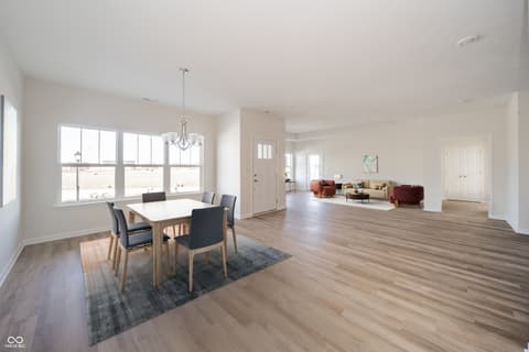 Dining room at 6204 Fairview Drive, McCordsville, IN