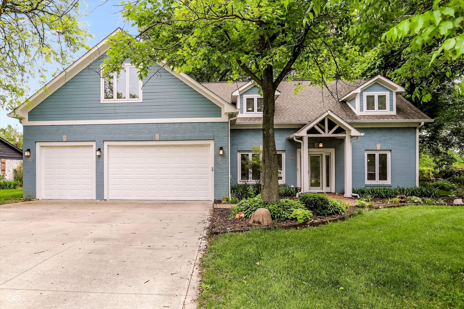 Front exterior at 12604 Markay Drive, Fishers, IN