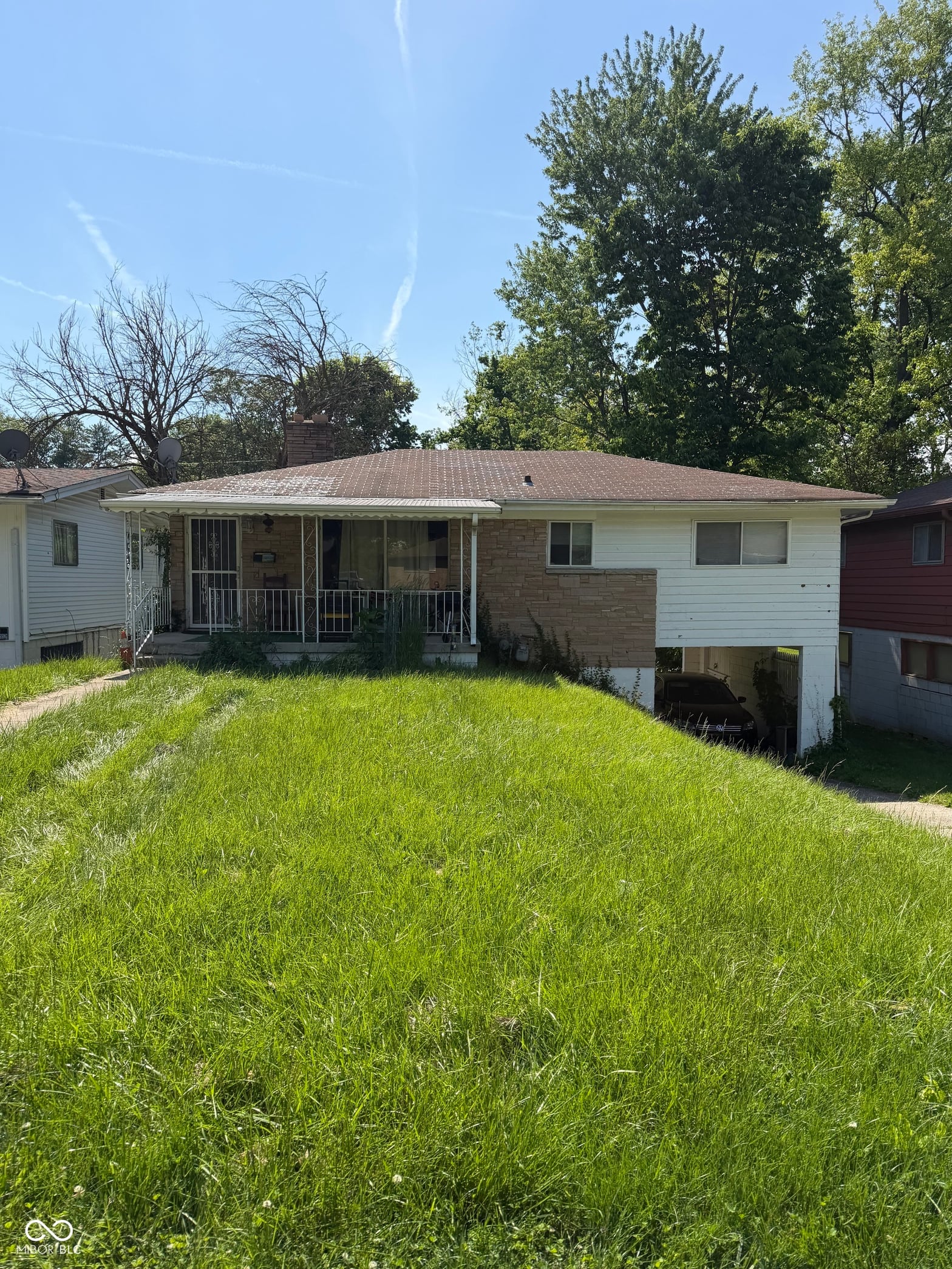 Front exterior at 3540 Adams Street, Indianapolis, IN