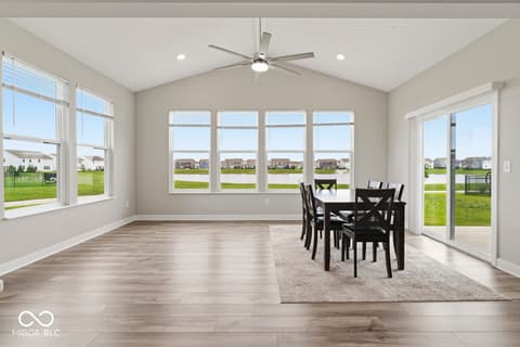 Dining room at 8846 Springbrook Drive, Pendleton, IN