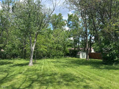 Yard at 7669 Pinesprings East Drive, Indianapolis, IN