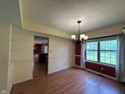 Dining room at 7669 Pinesprings East Drive, Indianapolis, IN