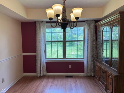 Dining room at 7669 Pinesprings East Drive, Indianapolis, IN