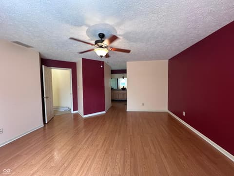 Primary bedroom at 7669 Pinesprings East Drive, Indianapolis, IN
