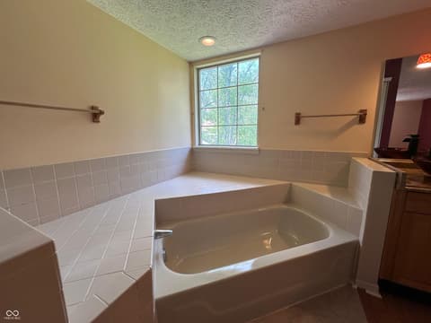 Primary bathroom at 7669 Pinesprings East Drive, Indianapolis, IN