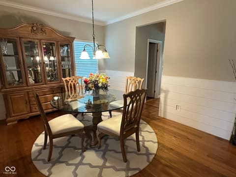 Dining room at 12268 Hawks Nest Drive, Fishers, IN