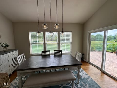 Dining room at 12268 Hawks Nest Drive, Fishers, IN