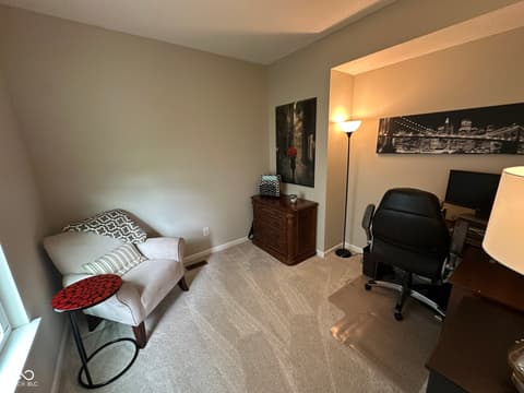 Home office at 12268 Hawks Nest Drive, Fishers, IN