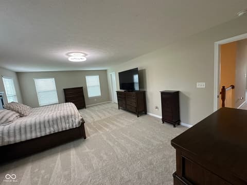 Primary bedroom at 12268 Hawks Nest Drive, Fishers, IN