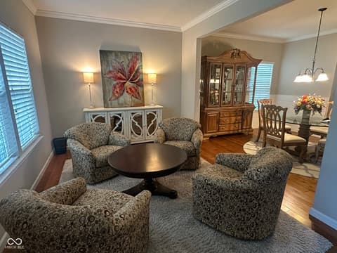 Sitting Room — 12268 Hawks Nest Drive, Fishers, IN