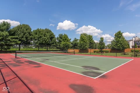 Tennis Court — 19102 Walter Grove Drive, Noblesville, IN