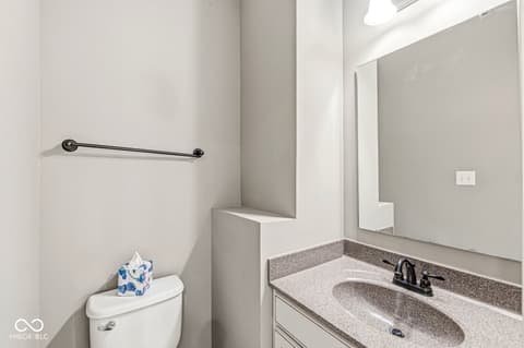 Bathroom at 5654 W Woodstock Trail, McCordsville, IN