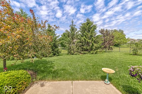 Yard at 5654 W Woodstock Trail, McCordsville, IN