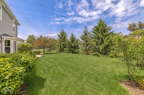 Yard at 5654 W Woodstock Trail, McCordsville, IN