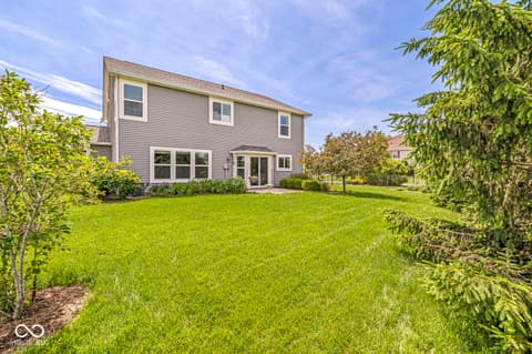 Backyard at 5654 W Woodstock Trail, McCordsville, IN