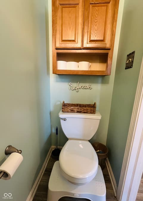 Bathroom at 8939 Emperors Court, Indianapolis, IN