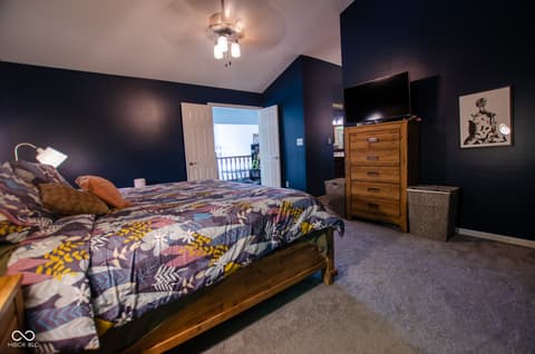 Bedroom at 8939 Emperors Court, Indianapolis, IN