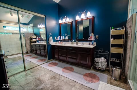 Bathroom at 8939 Emperors Court, Indianapolis, IN