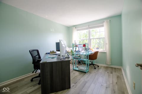 Home office at 8939 Emperors Court, Indianapolis, IN