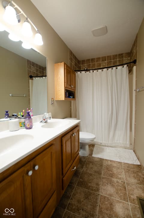 Bathroom at 8939 Emperors Court, Indianapolis, IN