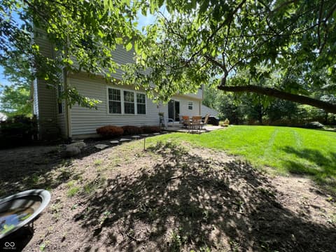 Backyard at 8939 Emperors Court, Indianapolis, IN