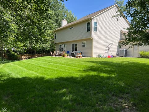 Backyard at 8939 Emperors Court, Indianapolis, IN