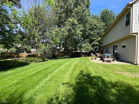 Yard at 8939 Emperors Court, Indianapolis, IN