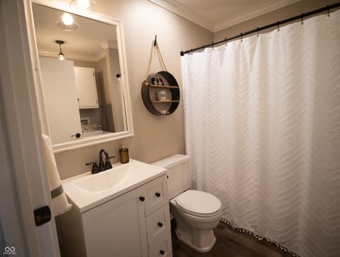 Bathroom at 240 Bayview Drive, Cicero, IN