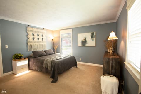 Primary bedroom at 240 Bayview Drive, Cicero, IN