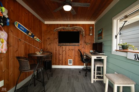 Home office at 240 Bayview Drive, Cicero, IN