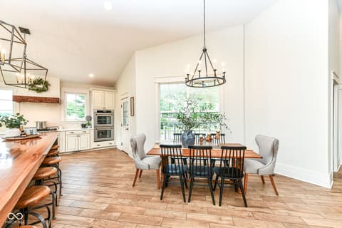 Dining room at 11410 E 300 N, Sheridan, IN
