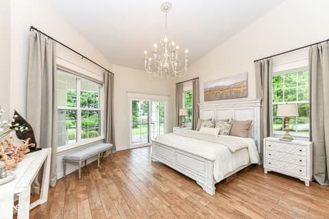 Primary bedroom at 11410 E 300 N, Sheridan, IN