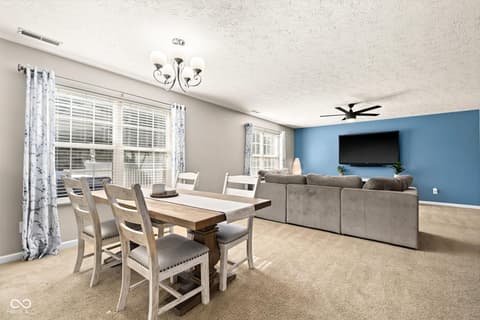 Dining room at 14934 Alysheba Drive, Noblesville, IN