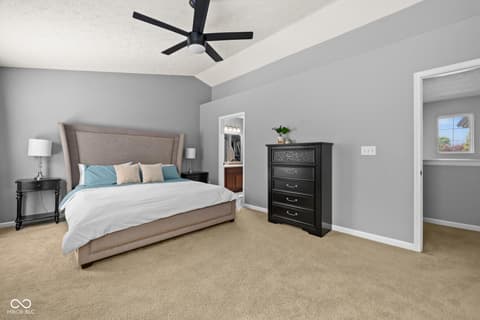 Bedroom at 14934 Alysheba Drive, Noblesville, IN