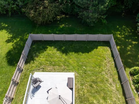 Aerial view at 14934 Alysheba Drive, Noblesville, IN