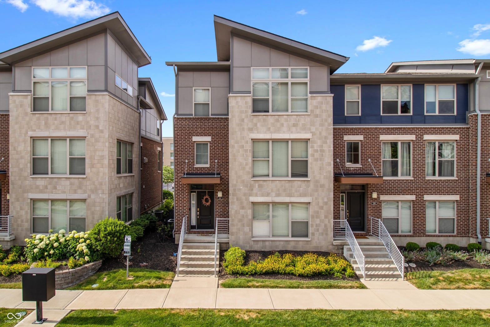 Front exterior at 1282 Fairfax Manor Drive, Carmel, IN