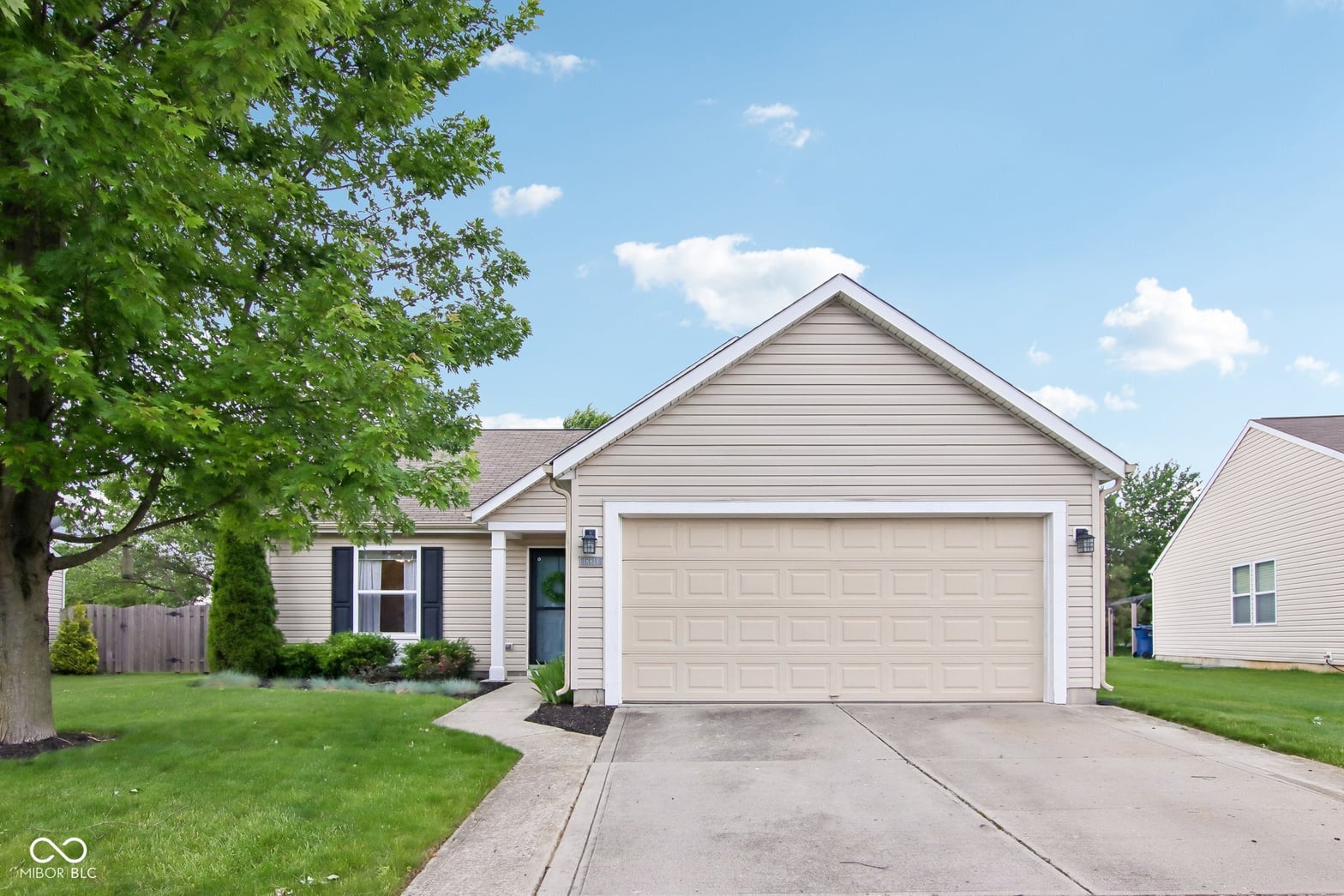 Front exterior at 18813 Pilot Mills Drive, Noblesville, IN