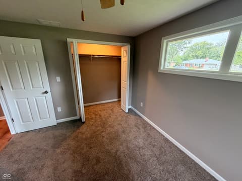 Bedroom at 239 Kirk Drive W, Indianapolis, IN