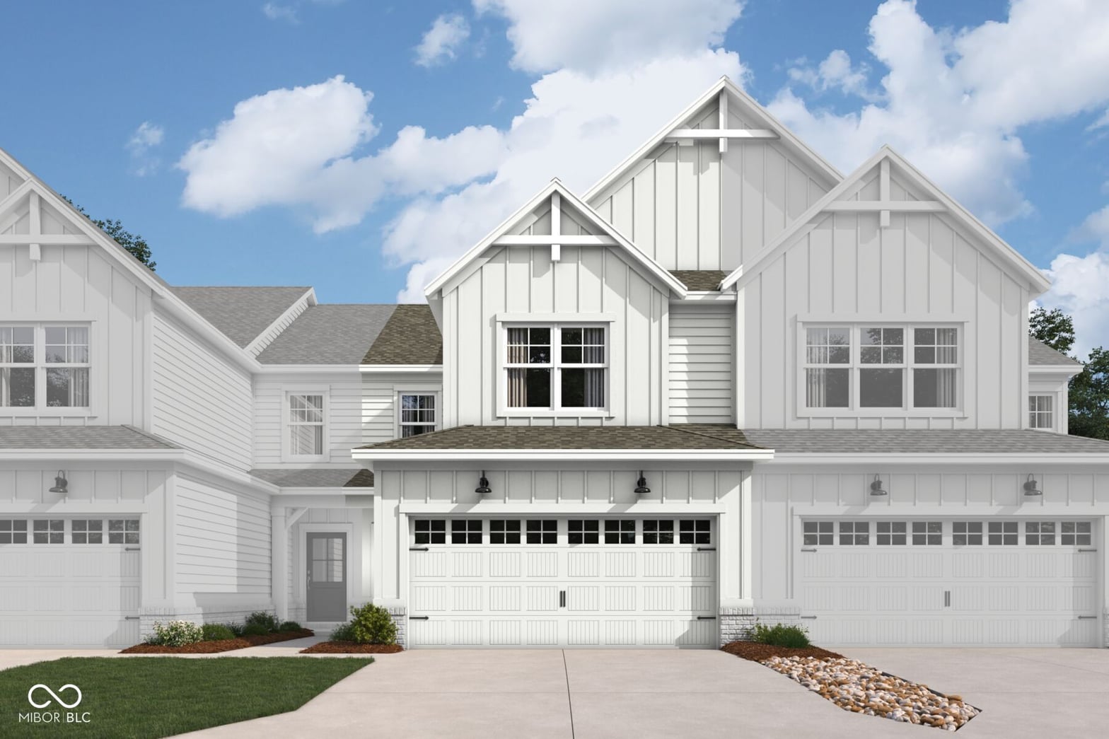 Front exterior at 12551 Cattle Ridge Drive, Noblesville, IN