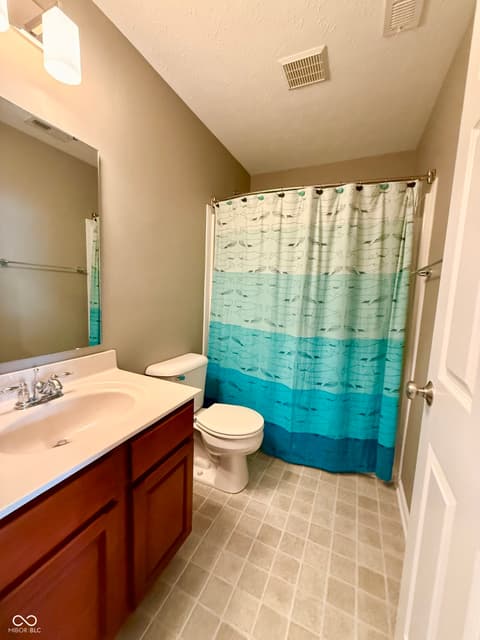 Bathroom at 9098 Rider Drive, Fishers, IN