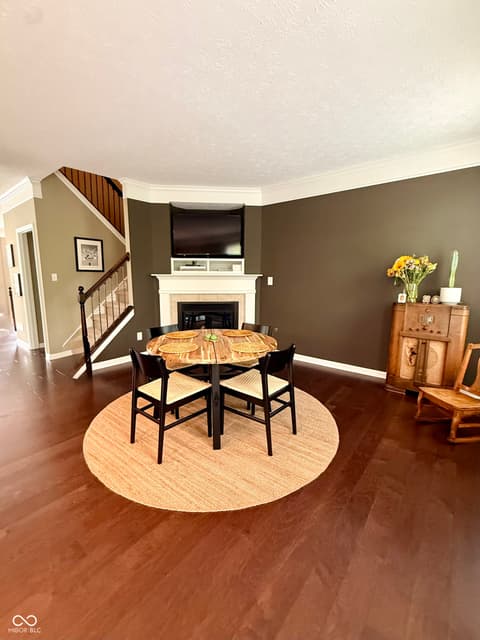 Dining room at 9098 Rider Drive, Fishers, IN