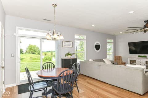 Dining room at 1410 Bigleaf Circle, Sheridan, IN
