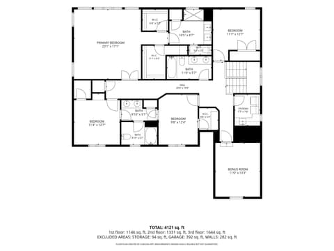 Floor Plan — 1410 Bigleaf Circle, Sheridan, IN
