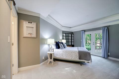 Primary bedroom at 8732 Green Branch Lane, Indianapolis, IN