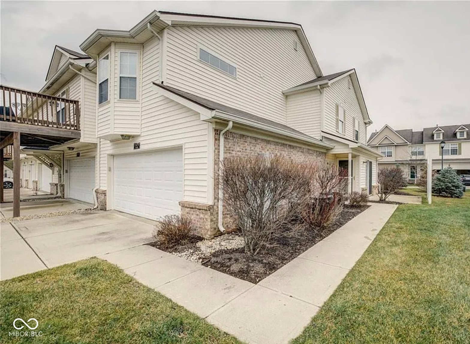 Side exterior at 11475 Clay Court, Fishers, IN