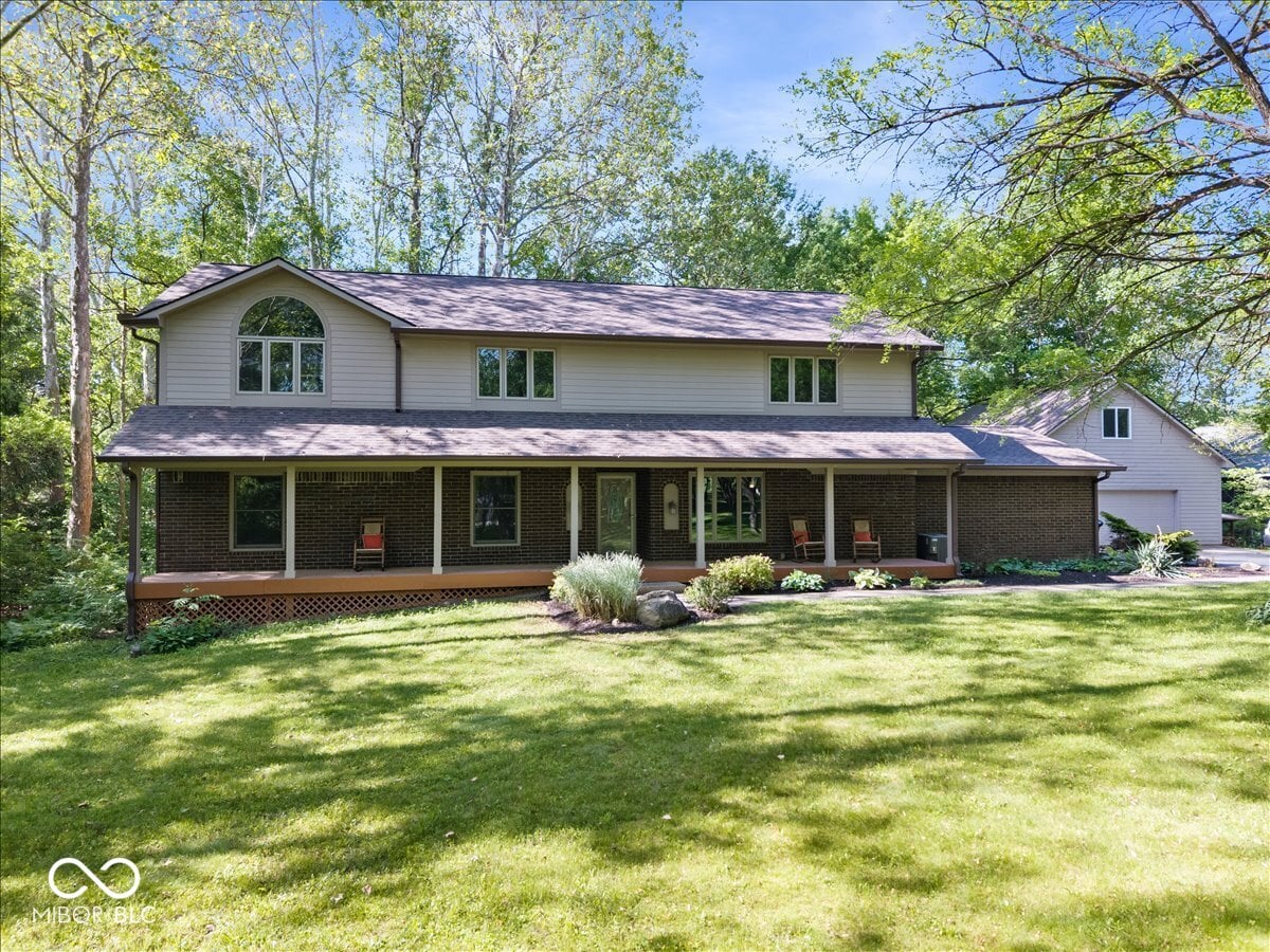 Front exterior at 9365 E 200 S, Zionsville, IN