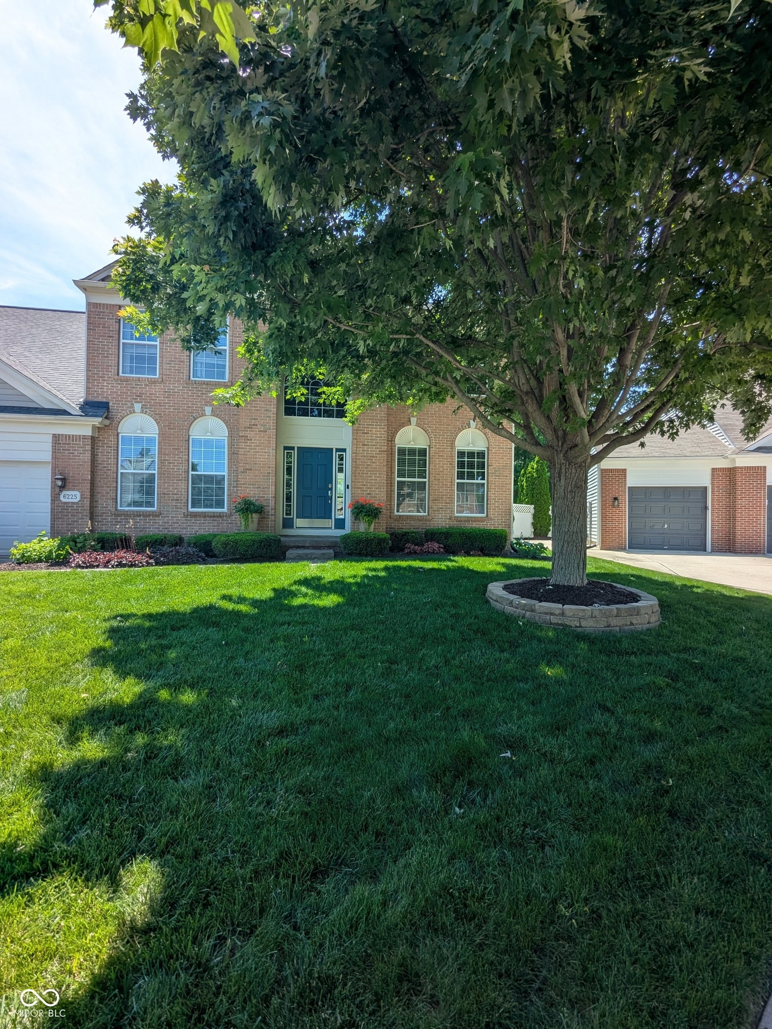 Front exterior at 6225 Awl Court, Noblesville, IN