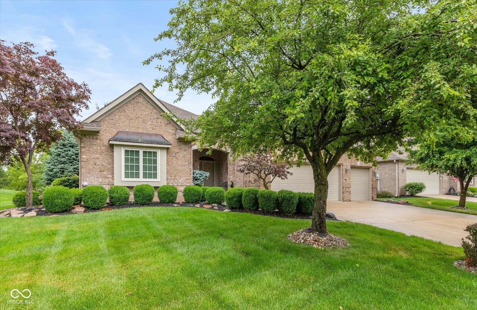 Front exterior at 10062 Gemstone Drive, Noblesville, IN