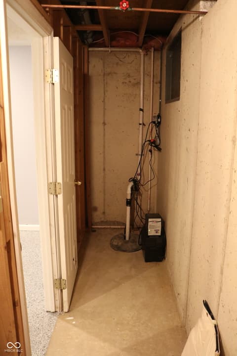 Basement at 616 Midnight Court, Indianapolis, IN